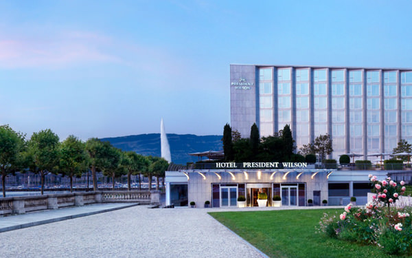 The Hotel President Wilson, Geneva, Switzerland