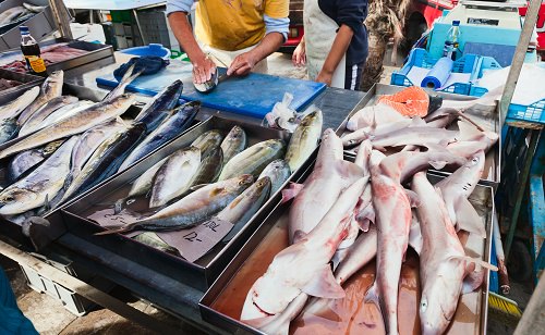 Fishing market of Marsaxlokk
