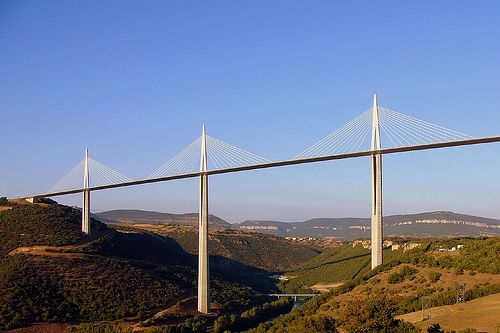 Millau Viaduct Bridge, Midi-Pyrénées, France