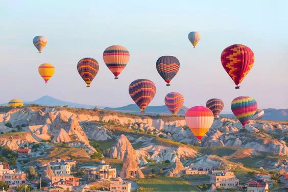 Hot-Air Ballooning over Cappadocia