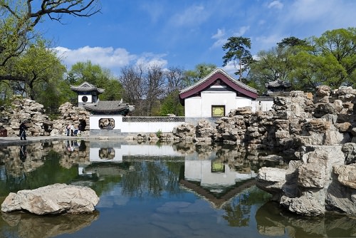 The Chengde Imperial Summer Villa in the Hebei province