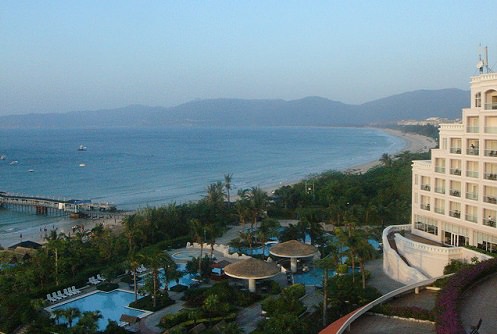 Yalong Bay in the Hainan province