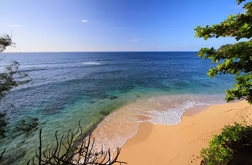 The island of Kauai Hanalei Bay
